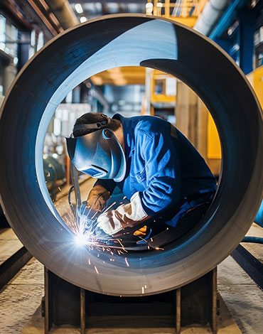 Precision Robotic Weld Station